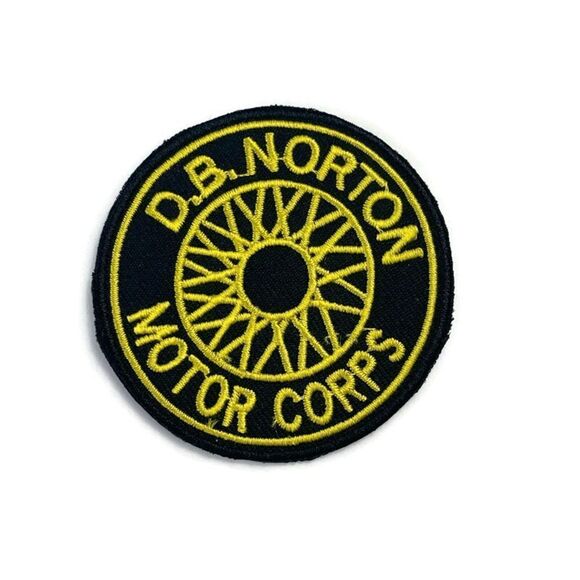 D.B. Norton Motor Corps Embroidered Patch - Picture 1 of 3